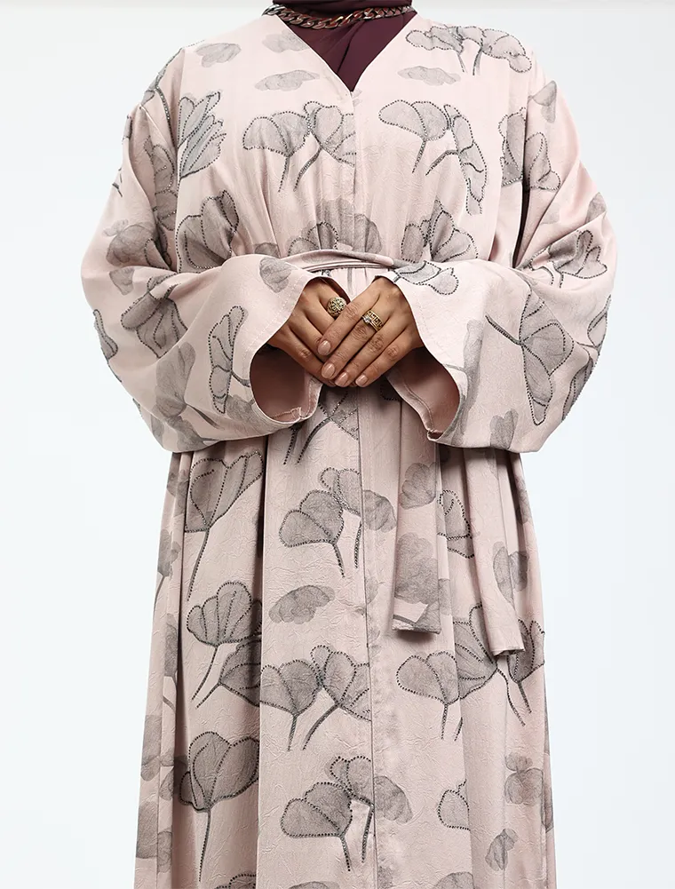 Pink Inara Abaya